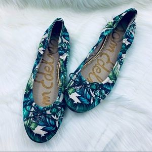 Sam Edelman Felicia Jade Palm Leaf Print F…